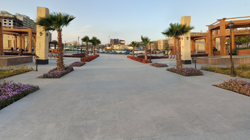 Praça Durrat El Nil em Assuã