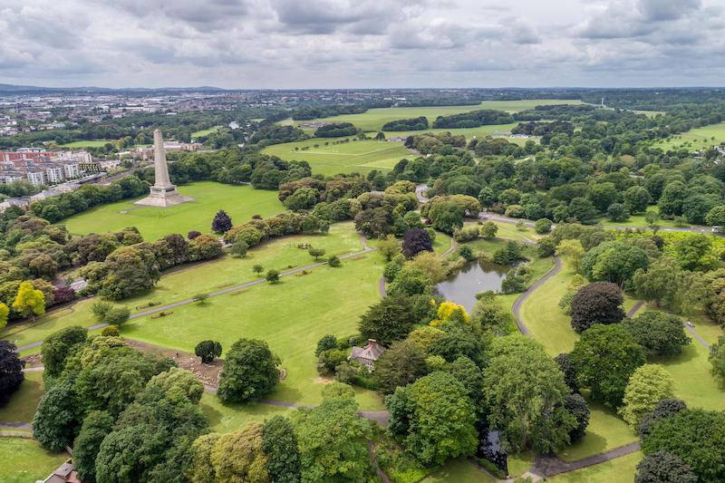 Parque Phoenix em Dublin