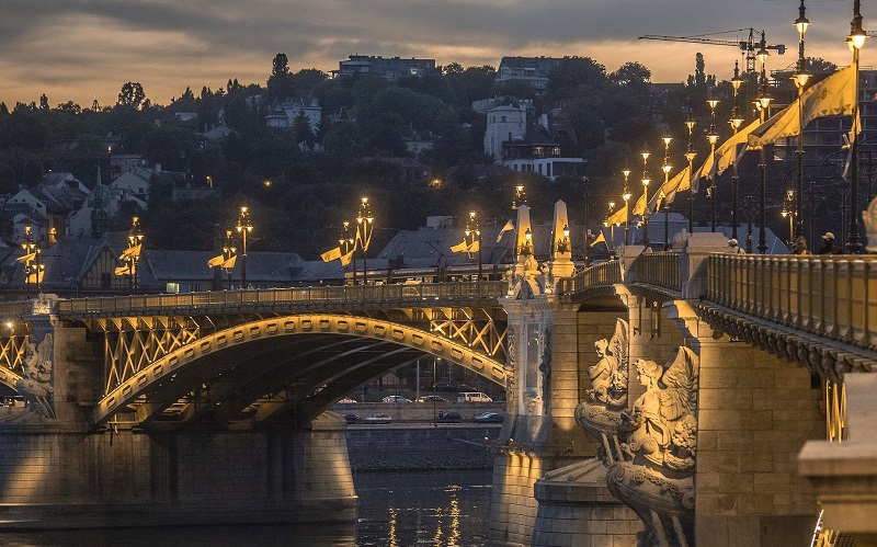 Ponte Margaret, Budapeste, Hungria