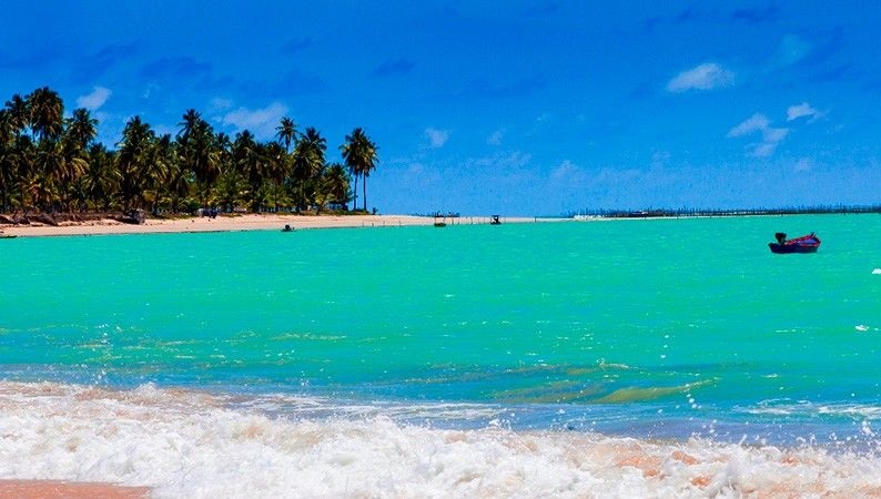 Praia de Ipioca em Maceió