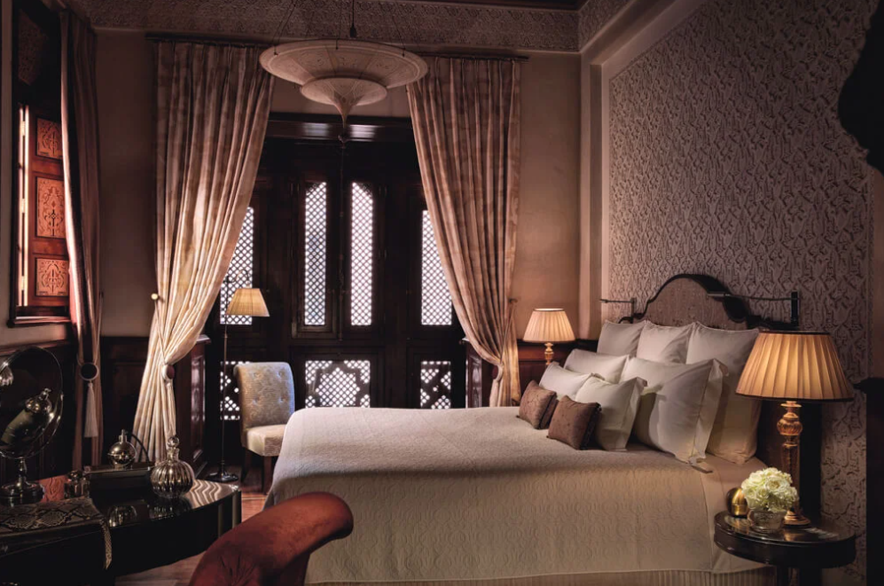 Quarto no hotel Royal Mansour