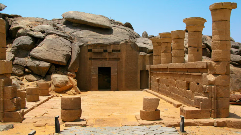 Templo de Kalabsha em Assuã no Egito