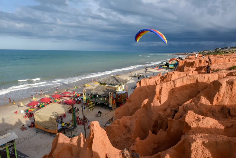 Praia Canoa Quebrada - Passeio de Fortaleza