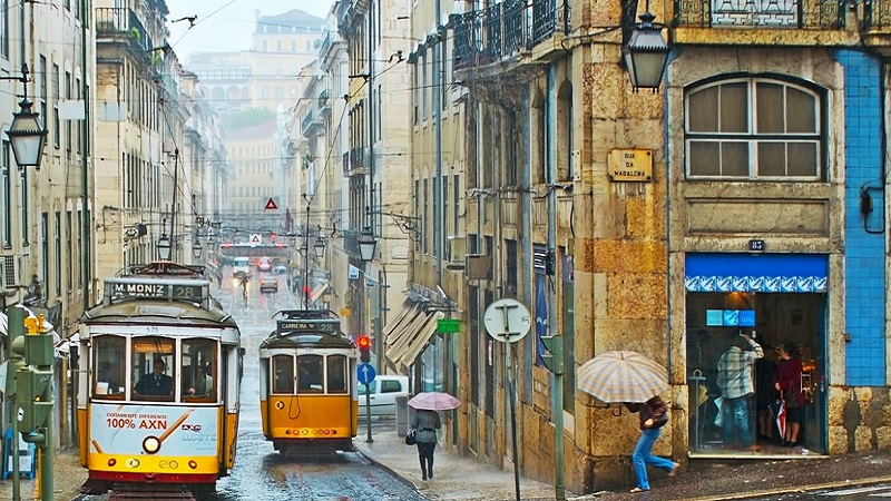 Lisboa no inverno