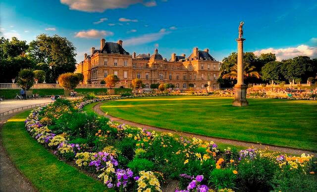 Jardins de Luxemburgo em Paris