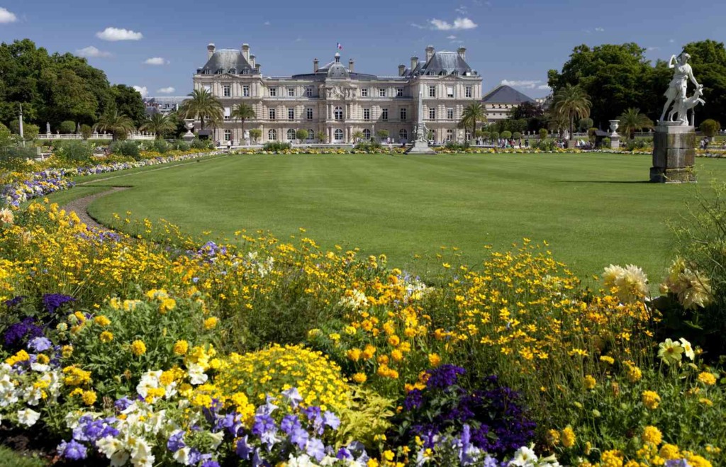 Jardins de Luxemburgo em Paris