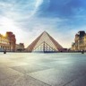 Museu do Louvre em Paris na França