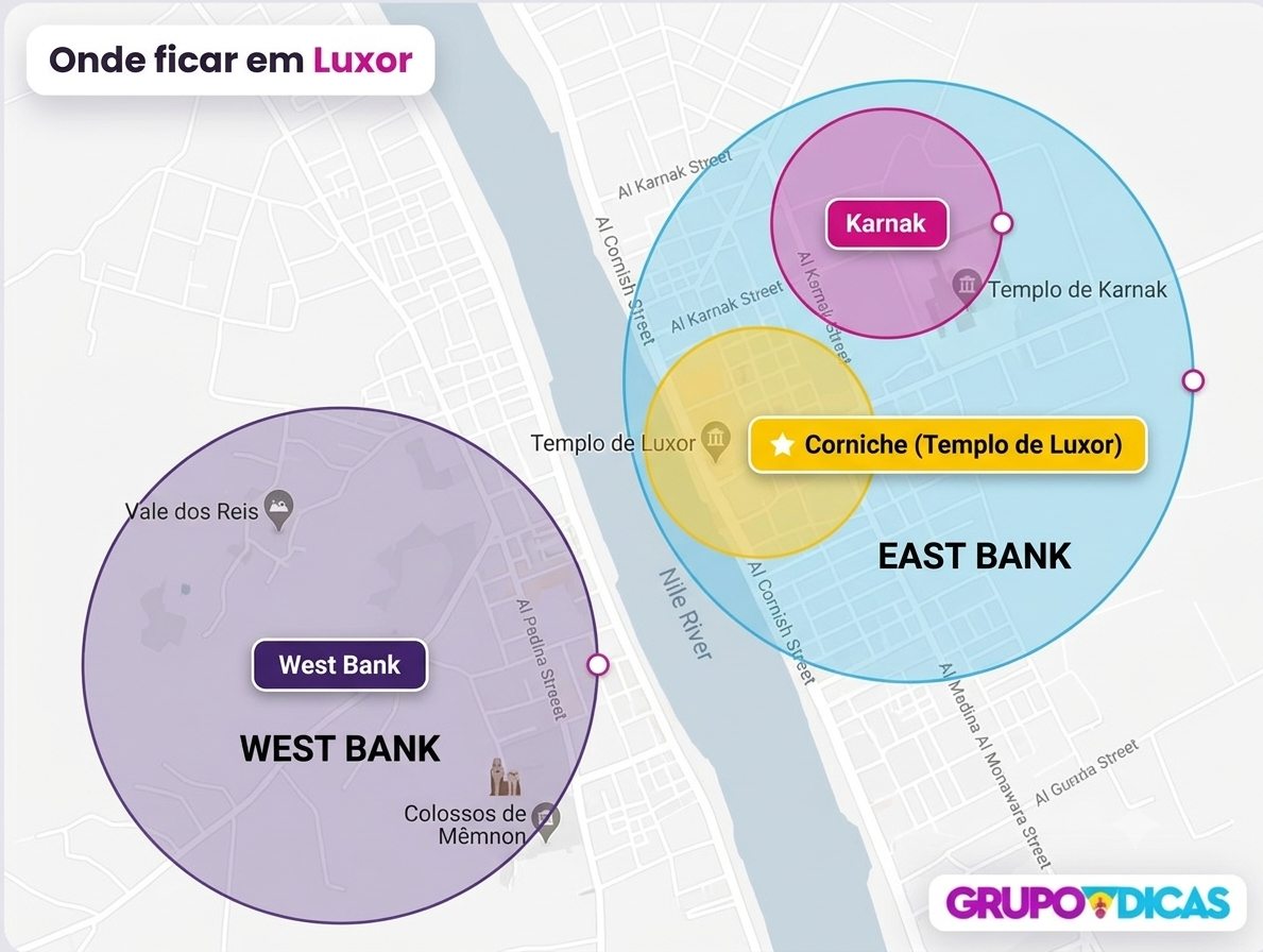 Mapa de Luxor
