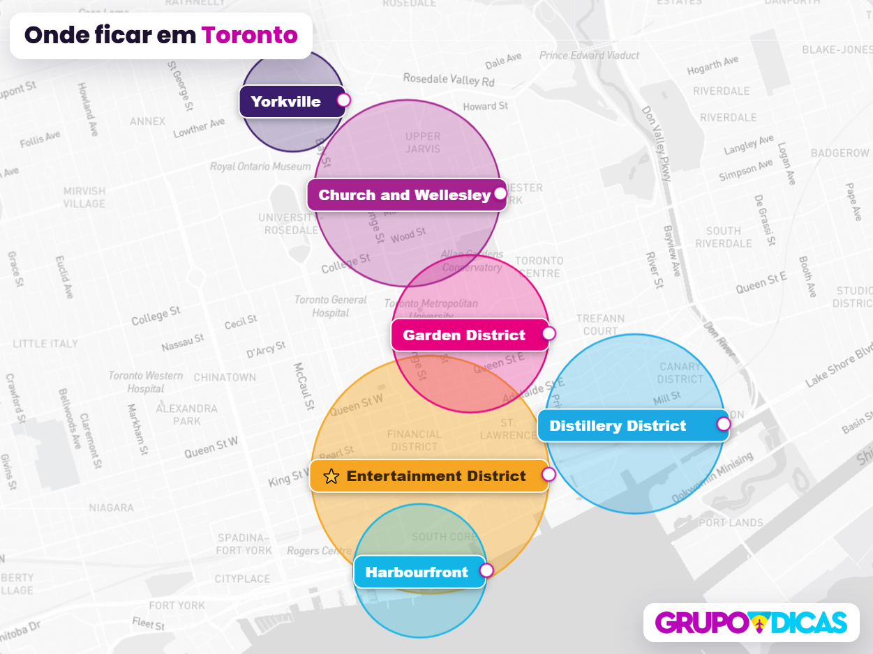 Mapa de Toronto