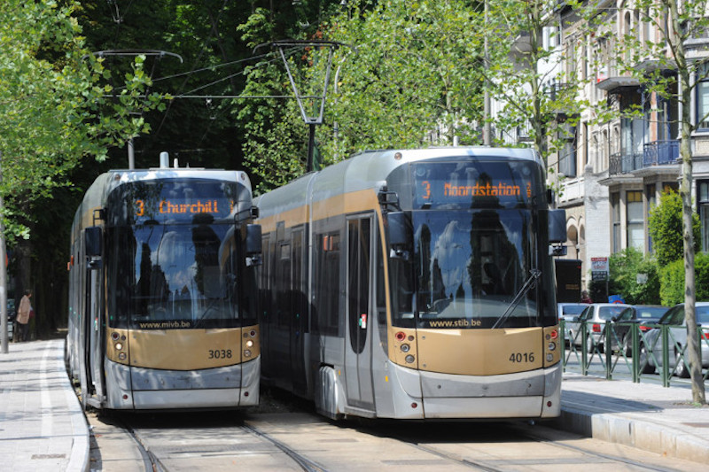 Como se locomover em Bruxelas: Trams em Bruxelas 
