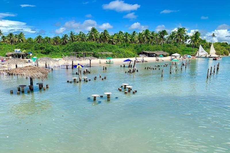 Barra do Cunhaú no Rio Grande do Norte