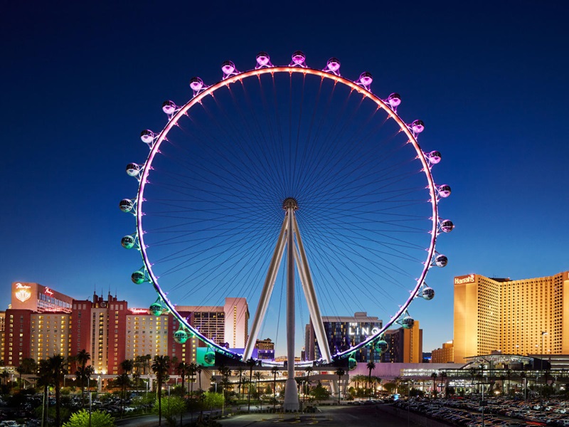 Roda-gigante High Roller em Las Vegas