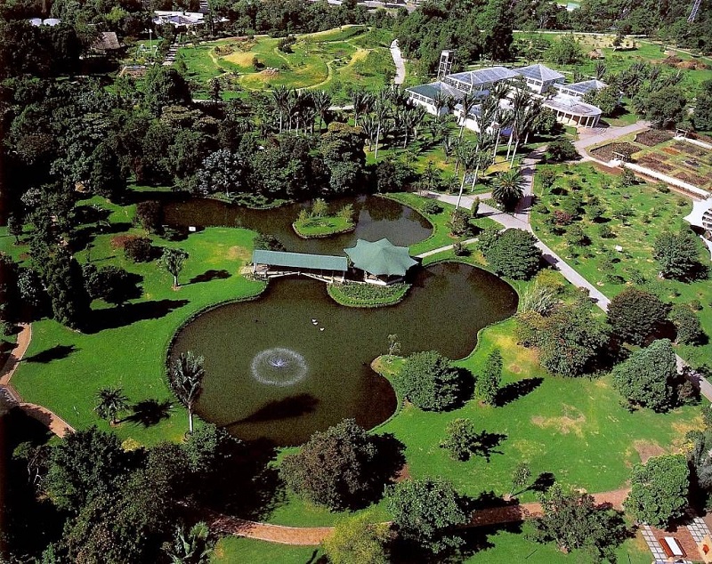 Jardim botânico em Bogotá