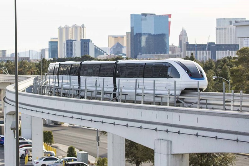 Monorail em Las Vegas