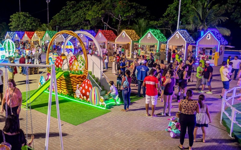 Praça Multieventos no Ano Novo