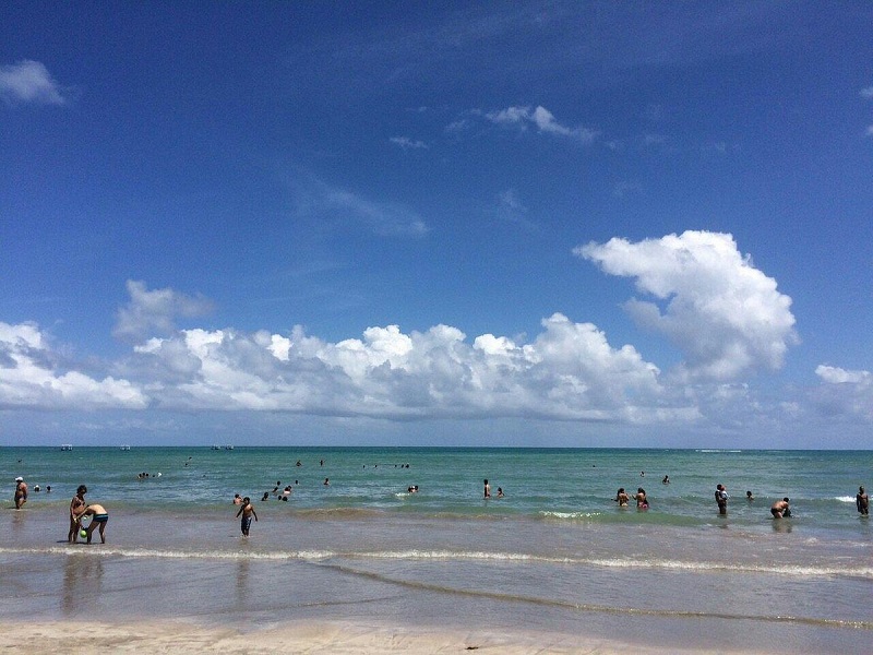 Praia de Paripueira em Maceió