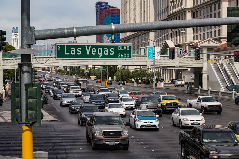 Como andar em Las Vegas