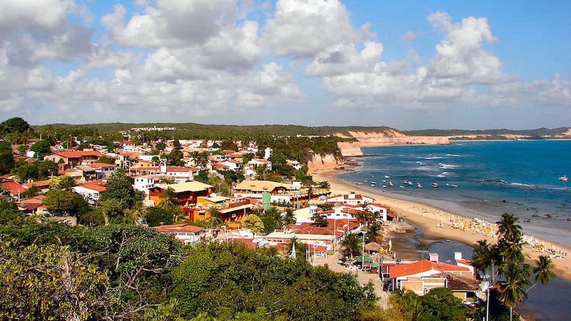 Vista da região de Pipa