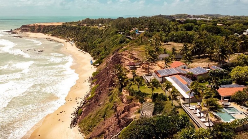 Vista da região e da Praia de Pipa