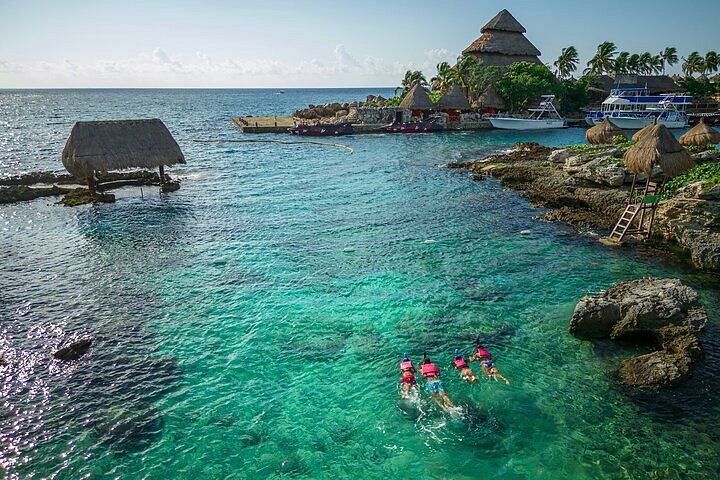 Passeio pelo parque Xcaret em Cancún