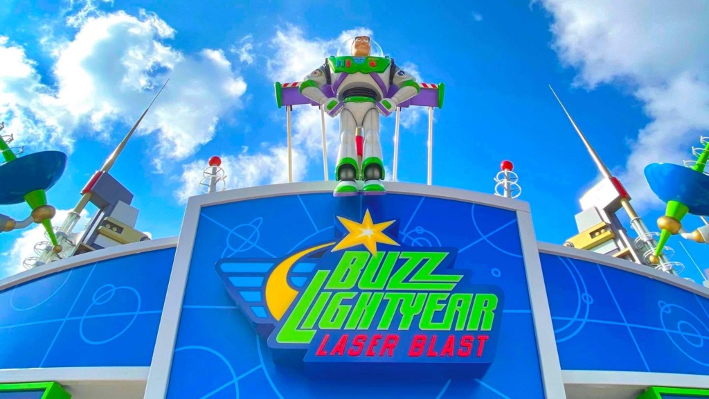 Buzz Lightyear Laser Blast na Disney Paris