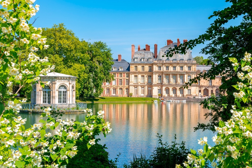 Chateau de Fontainebleau na França