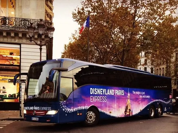 Ônibus express da Disney em Paris