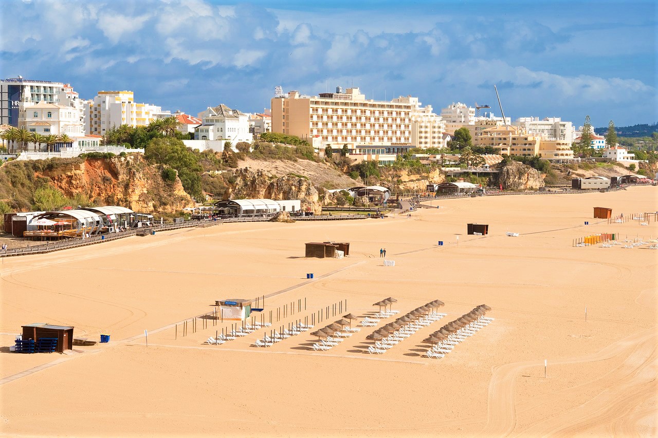 Praia da Rocha em Portimão (Algarve)