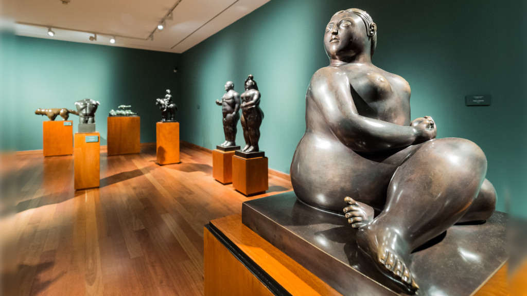 Visita ao Museu Botero em Bogotá