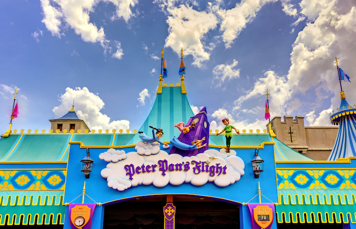 Peter Pan's Flight na Disney Paris