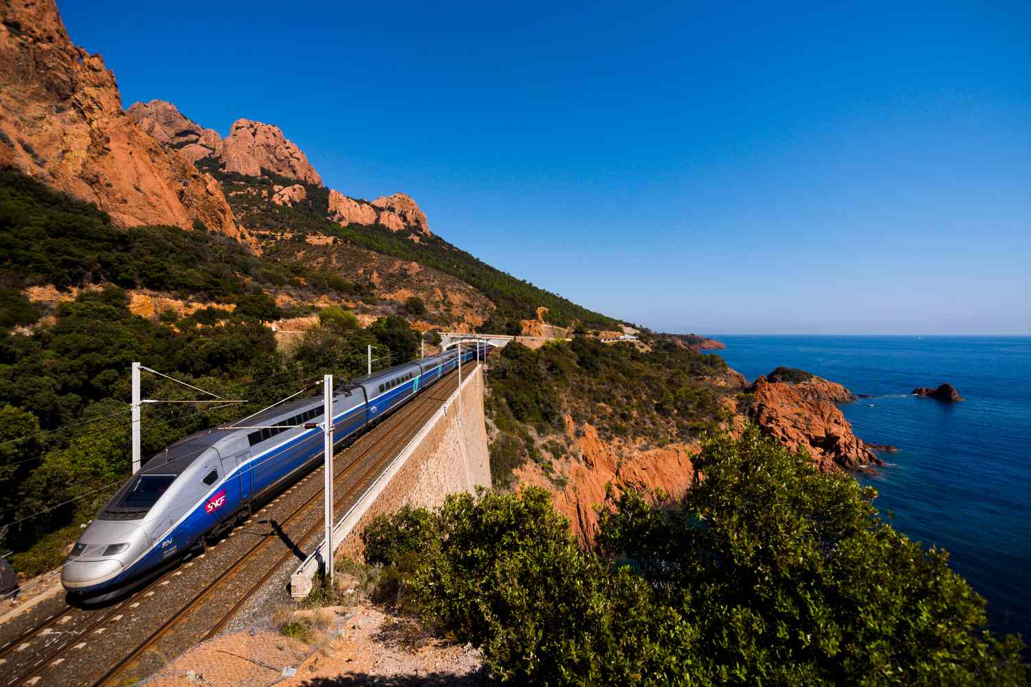 Roteiro de trem pela França