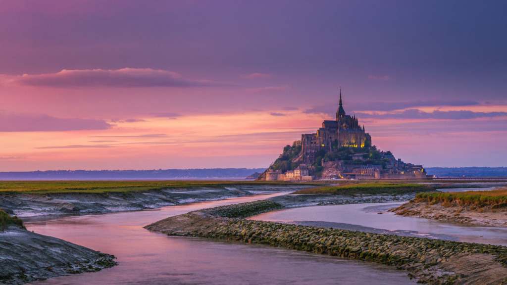 Mont Saint-Michel na França