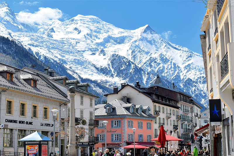 Chamonix-Mont-Blanc na França