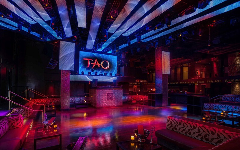 Camarote da TAO Nightclub em Las Vegas