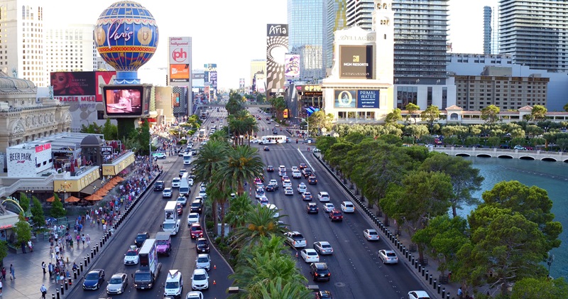 Como sair do aeroporto de Las Vegas e chegar ao centro