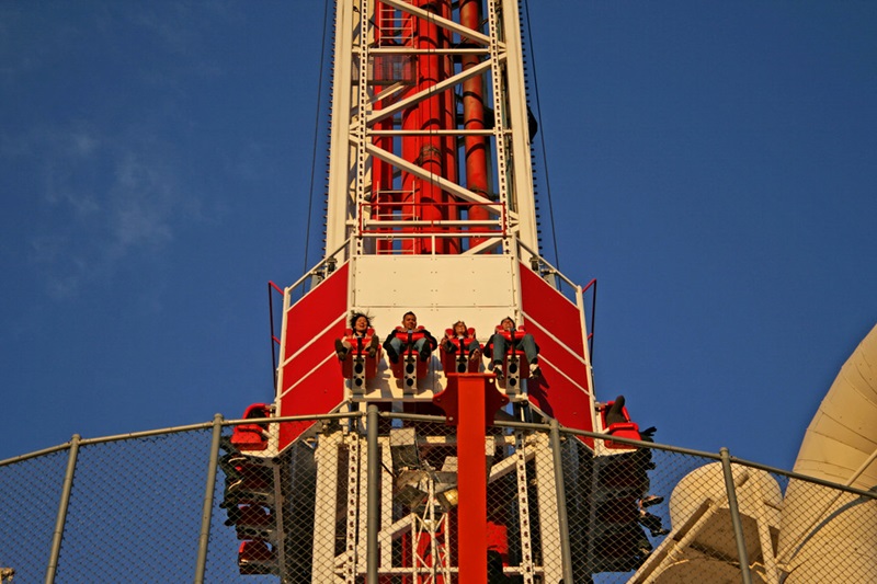 Big Shot no parque Stratosphere em Las Vegas