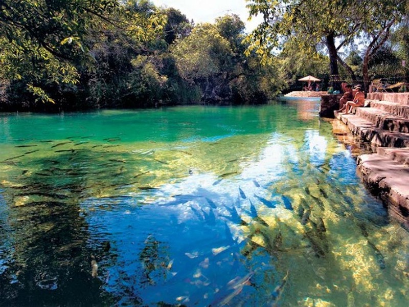 Mapa turístico de Bonito