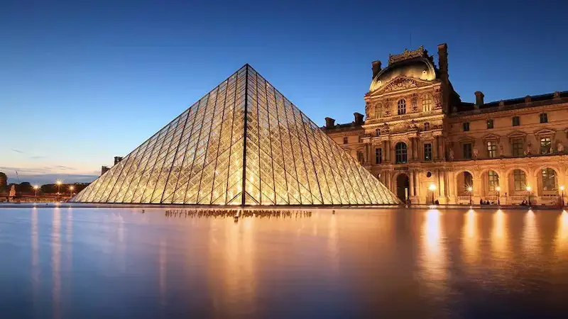 Museu do Louvre em Paris