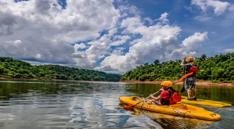 Como andar de caiaque ou paddle surf no Rio Iguaçu