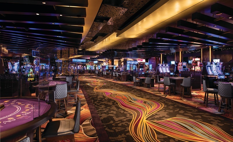 Cassino no hotel Aria Resort & Casino em Las Vegas