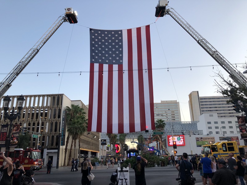 Celebração do Dia da Bandeira em Las Vegas