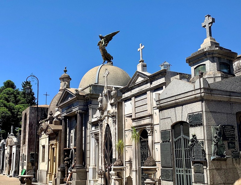 Cemitério de Recoleta em Buenos Aires