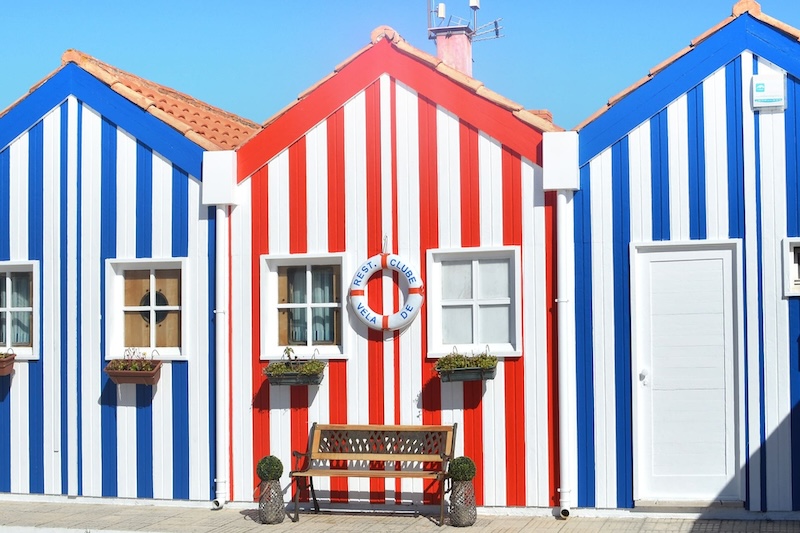 Casas da Costa Nova em Aveiro