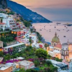 Entardecer em Positano