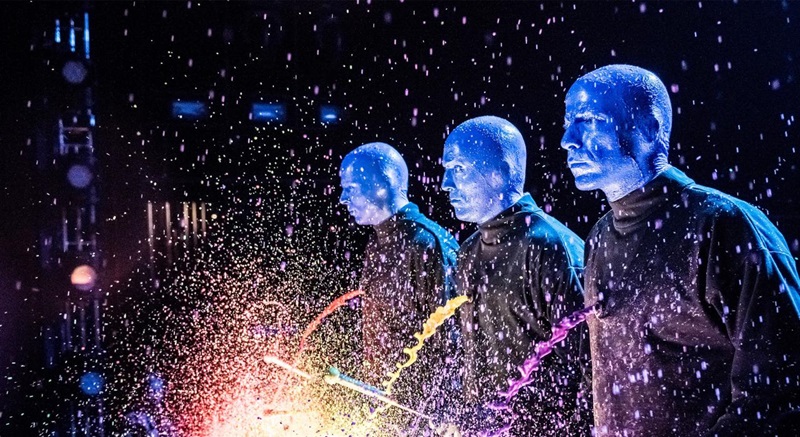 Show do Blue Man Group em Las Vegas