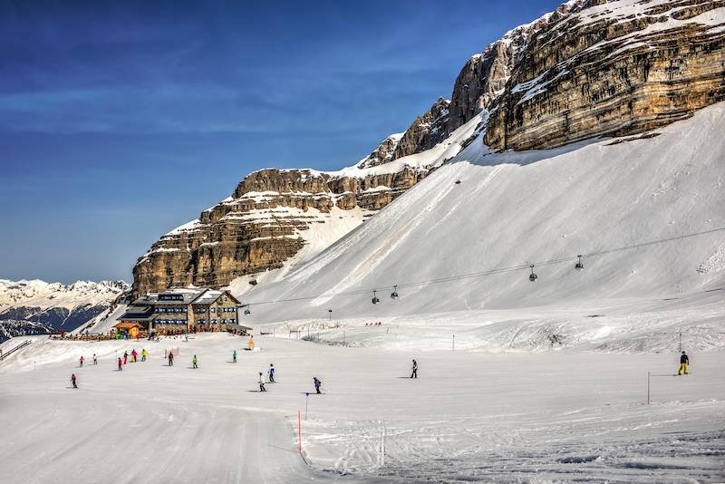 Estação de esqui em Madonna di Campiglio