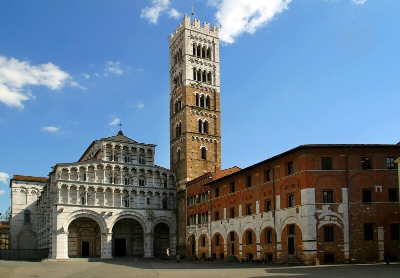 Fachada da Duomo di Lucca