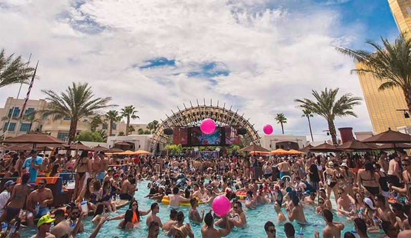 Pool Party em Las Vegas