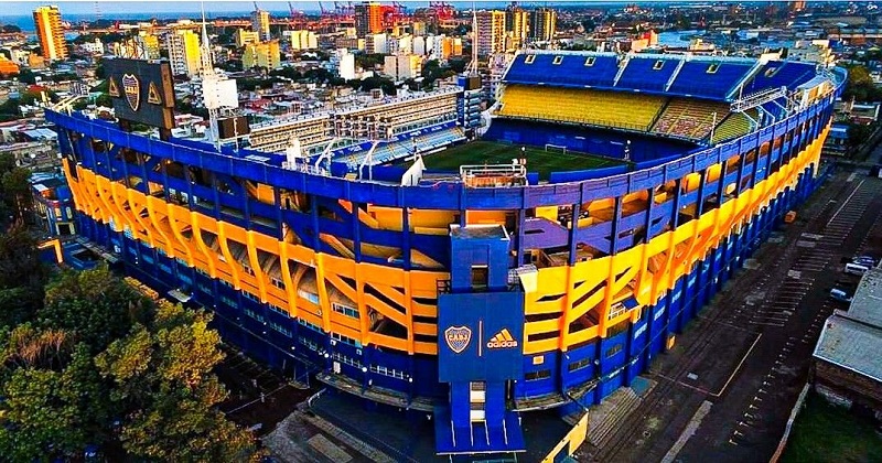Estádio La Bombonera em Buenos Aires
