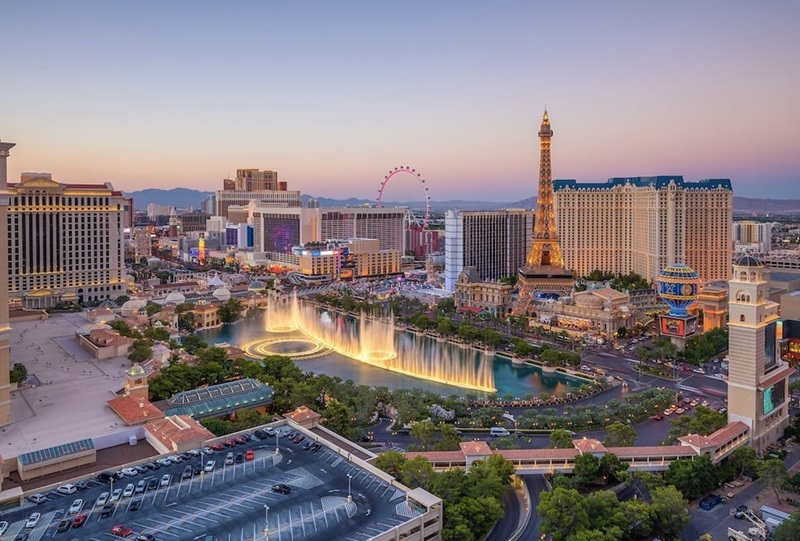 Como é a primavera em Las Vegas